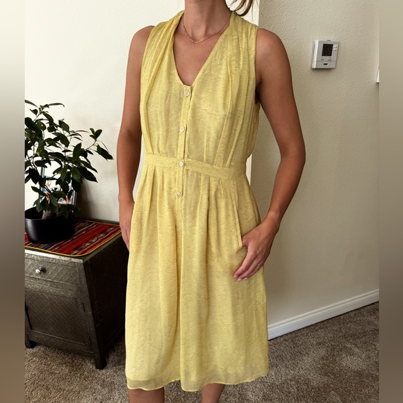 Silk dress Piazza Sempione ITA size 46 / size 10 - Picture 1 of 8